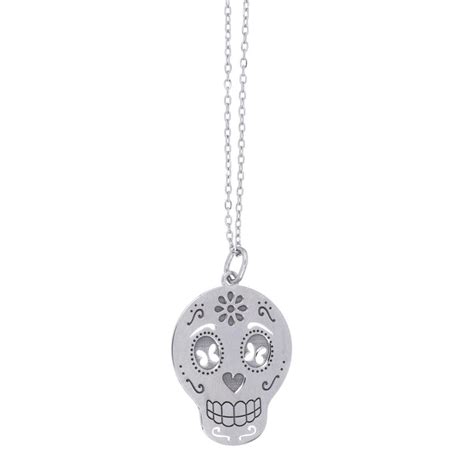 Dije Con Cadena De Plata Catrina Con Cadena De Cms Y Con