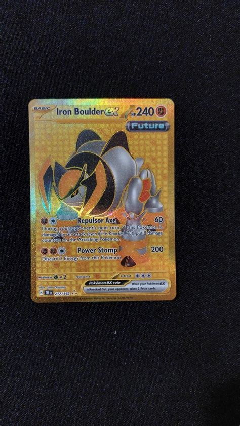 Pok Mon Card Pokemon Temporal Forces Tef Iron Leaves Ex Tef