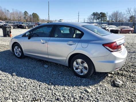 Honda Civic Lx Photos Nc Mebane Repairable Salvage Car