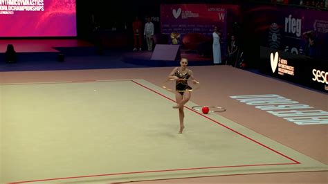 Kaleyn Boryana Bul 2023 Rhythmic Worlds Qualifications Ho Individual Youtube