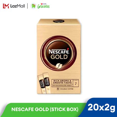 NESCAFÉ Gold Signature Stick Pack 20x2g Finest blend Golden