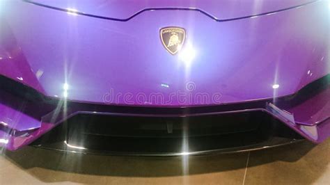 Purple Lamborghini Aventador Glow In The Dark