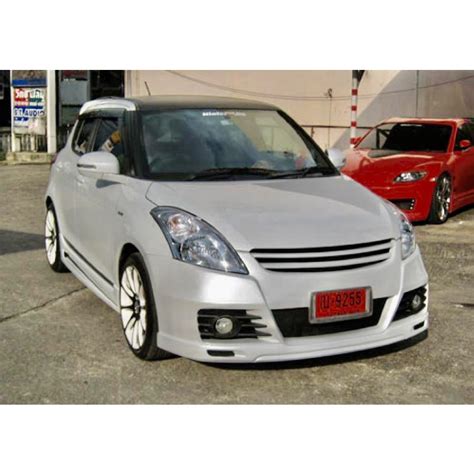 MX CAR BODY KIT SUZUKI SWIFT 2013 RSR BODYKIT WITH SPOILER 58 OFF