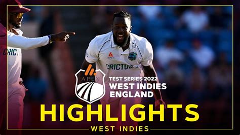 Highlights West Indies V England Windies On Brink Of Victory 3rd