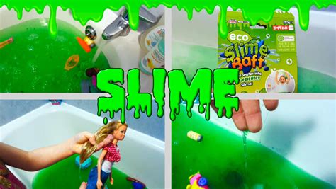 Baff Slime For Kids | Lenzie Runs A Slime Bath - Family Fun For Kids