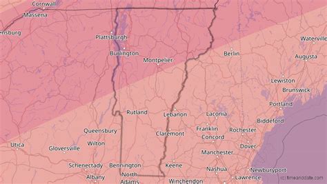 Total Eclipse 2024 Path Vermont Hope Ramona