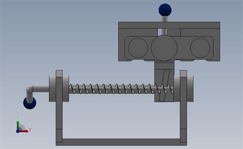 无限螺旋机构 Solidworks 2018 模型图纸下载 懒石网