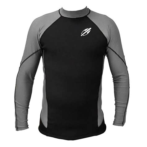 Camiseta Manga Longa Neoprene 1mm Extraline 3a Surf Mormaii Preto Cinza Escuro G Pague Menos