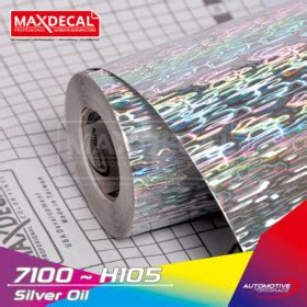 MAXDECAL 7100 H105 Hologram Oil Silver MAXDECAL Professional