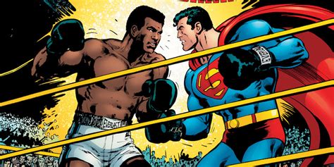 Dc To Release Superman Vs Muhammad Ali Facsimile Edition In Full