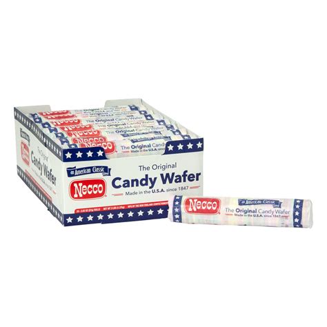 Necco Original Candy Wafers 2.02 oz. Roll – Snyder's Candy