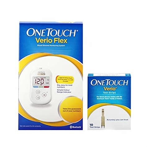 OneTouch Verio Flex Blood Glucose Monitor With OneTouch Reveal Mobile