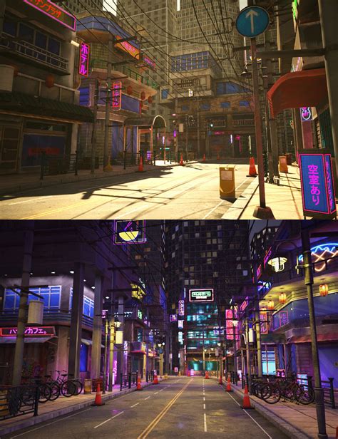 XI Anime City Street | Daz 3D