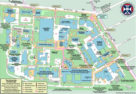 Edinburgh University Campus Map - Map Of Campus