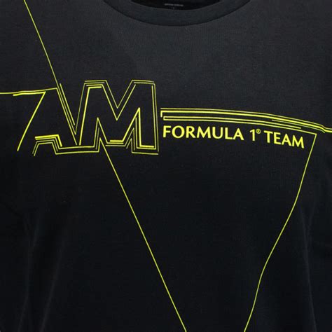 Aston Martin F1 Camiseta Lifestyle Negro