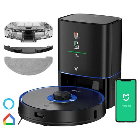 Viomi Alpha S Robot Vacuum Mop With Auto Dirt Disposal Pa