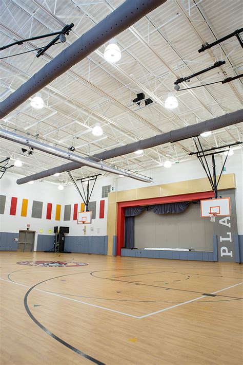 Arlington Public Schools Abingdon Elementary School Gymnasium, Arlington, VA | photo credit ...