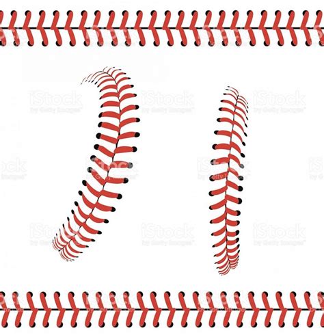 Baseball Stitches Vector at Vectorified.com | Collection of Baseball Stitches Vector free for ...