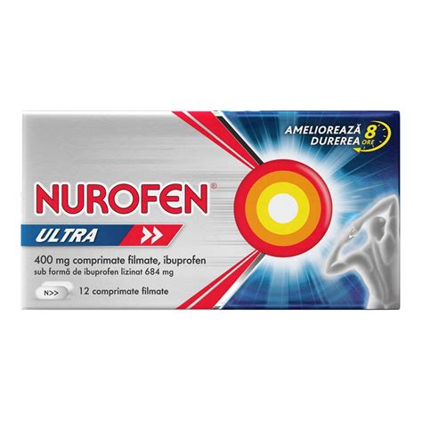 Nurofen Ultra Mg Comprimate Reckitt Benckiser Healthcare