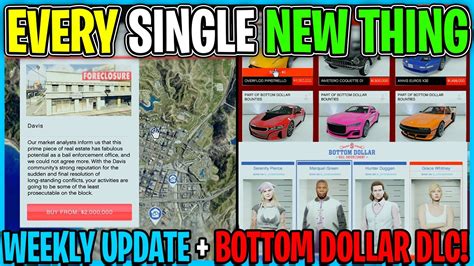 Every Single New Feature Added In The Bottom Dollar Bounties Dlc Gta