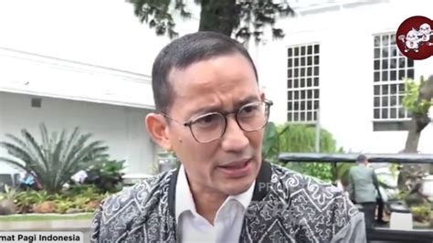 Sandiaga Uno Bicara Peluang Ppp Gabung Kabinet Pemerintahan Baru