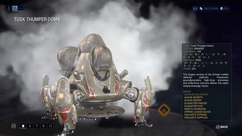 Where To Find A Tusk Thumper In Warframe Nightwave Locations And Tips