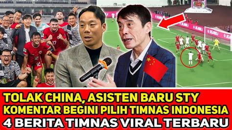 Panggilan Hati Pelatih Striker Baru Timnas Permalukan China STY