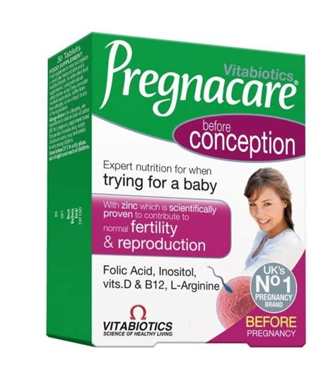 Vitabiotics Pregnacare Conception 30 Tab Camelia