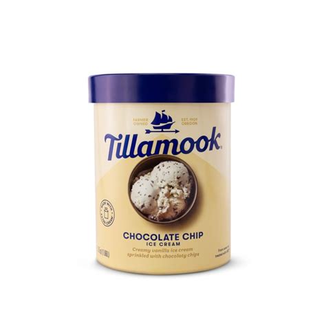 Tillamook Chocolate Chip Ice Cream 56 Oz Instacart