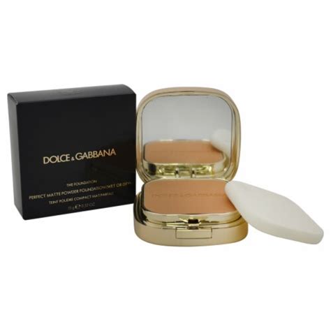 Dolce Gabbana The Foundation Perfect Finish Powder Foundation Wet Or