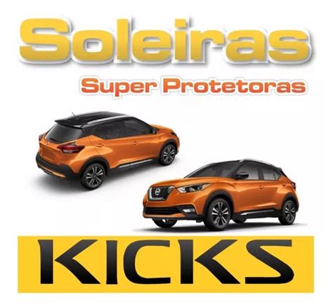 Soleiras Nissan Kicks Soleira Da Mala Fundo De Placa Frete grátis