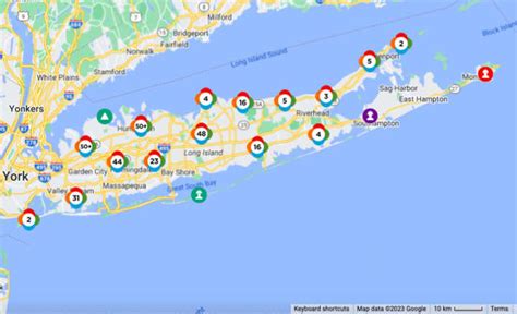 Storm Power Outages These Areas On Long Island Most Affected By