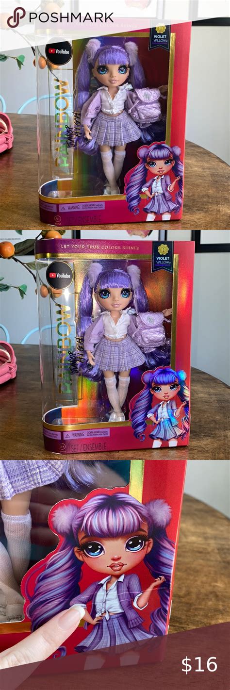 Rainbow High Jr High Violet Willow Doll Jr High Willow Junior