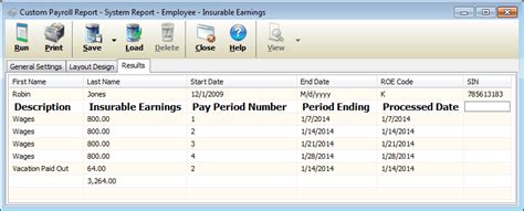 Employee Insurable Earnings