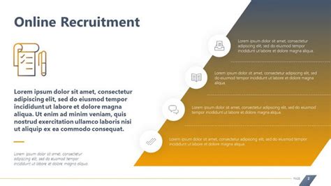 Online Recruitment Presentation Template Free Powerpoint Template