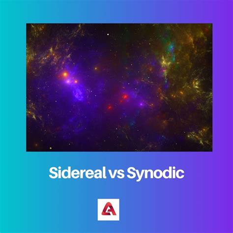 Sidereal vs Synodic: Difference and Comparison