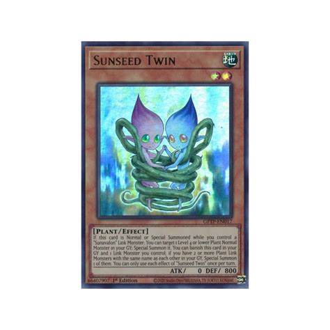 Gftp En Jumeaux Solairgraine Fant Mes Du Pass Carte Yu Gi Oh