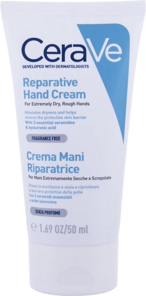 CeraVe Herstellende Handcrème tegen droge en ruwe handen 50ml