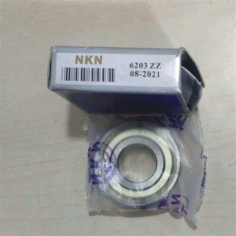 BEARING 6203 ZZ MERK NKN BEARING LAHER Toko Mesin Jahit