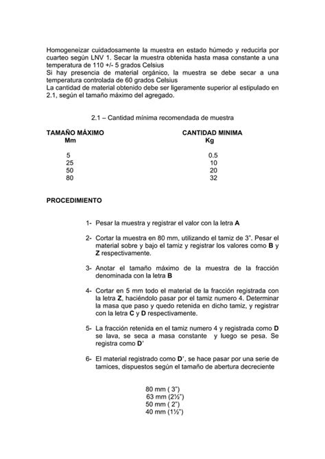 Granulometria De Suelos PDF Descarga Gratuita