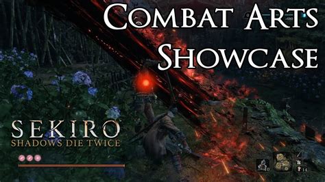 Sekiro Shadows Die Twice Combat Arts Showcase Youtube