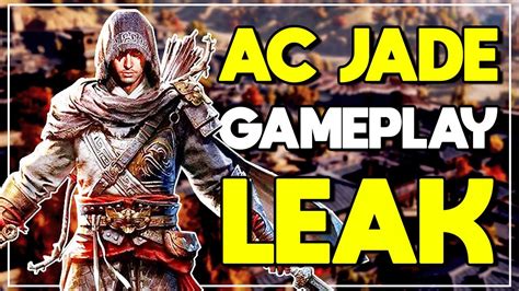 Assassins Creed Jade à Leak 💥 Gameplay Personnages Histoire Youtube