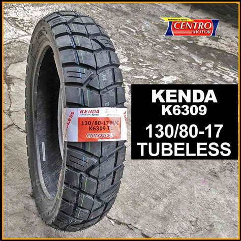 Jual KENDA K6309 RING 17 BAN TUBELESS DUAL PURPOSE Cocok Untuk Motor