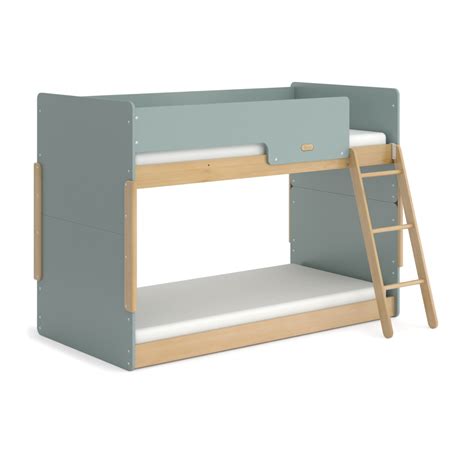 Boori Neat Low Line Single Bunk Bed Blueberry And Almond