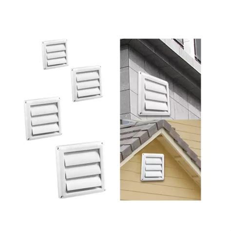 Dryer Vent Cover Grille Louvers Cover Rustproof Exhaust Outlet Vent