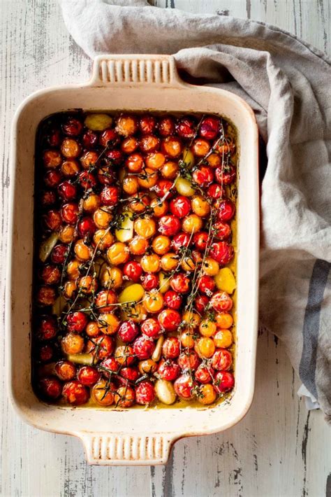 Cherry Tomato Confit Dishing Up The Dirt