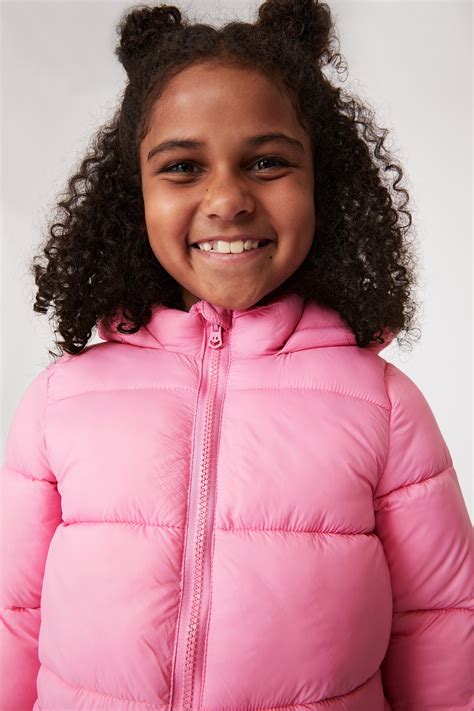 Pink Puffer Jacket Kids Sale | bellvalefarms.com