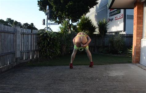 Sissyslutbecky In Lime Green Fucks Her Ass With Dildo ThisVid