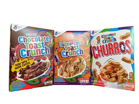 Cinnamon Toast Crunch Churros Breakfast Cereal With Whole Grain Oz Ubicaciondepersonascdmx