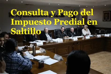 Consulta Y Pago Del Impuesto Predial En Saltillo Ecu